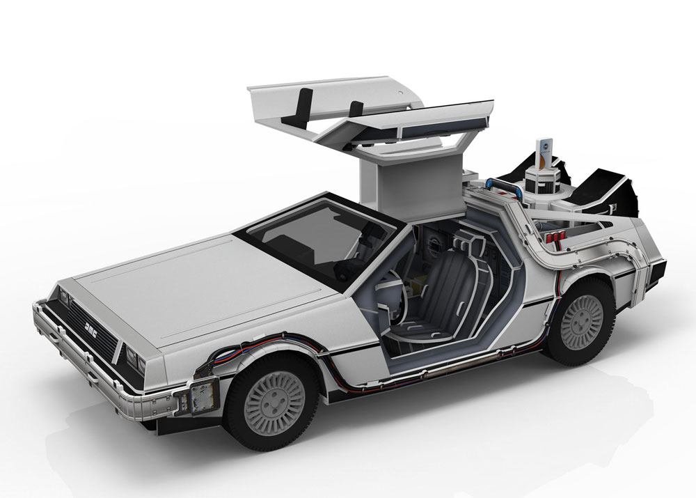 Back to the Future 3D Pussel Tidsmaskin Revell