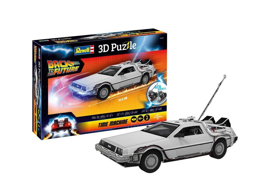 Back to the Future 3D Pussel Tidsmaskin Revell