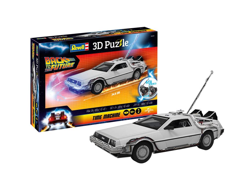 Back to the Future 3D Pussel Tidsmaskin Revell
