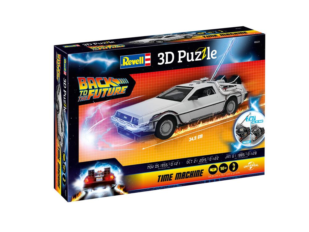 Back to the Future 3D Pussel Tidsmaskin Revell