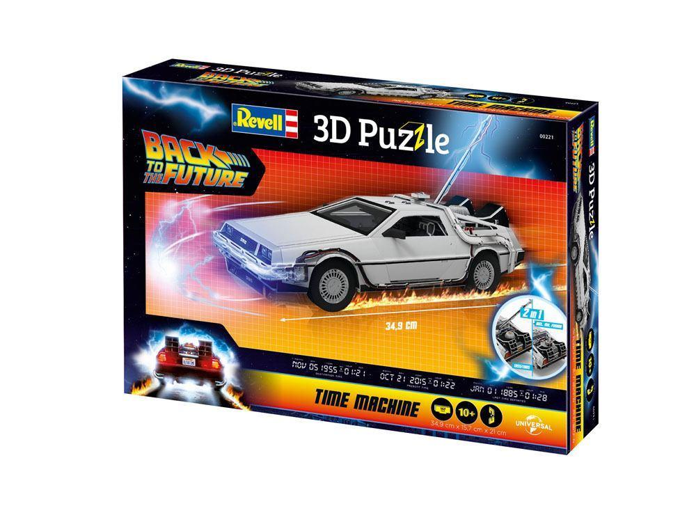 Back to the Future 3D Pussel Tidsmaskin Revell