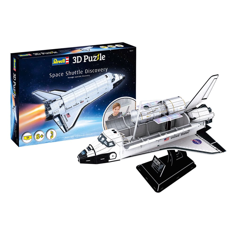 NASA 3D Puzzle - Space Shuttle Discovery 49 cm Revell