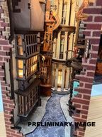 Harry Potter Tiny Adventures Bok Nook Mini Diorama Diagon Alley 23 cm Revell