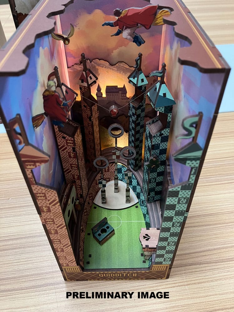 Harry Potter Tiny Adventures Bok Nook Mini Diorama Quidditch Pitch Revell