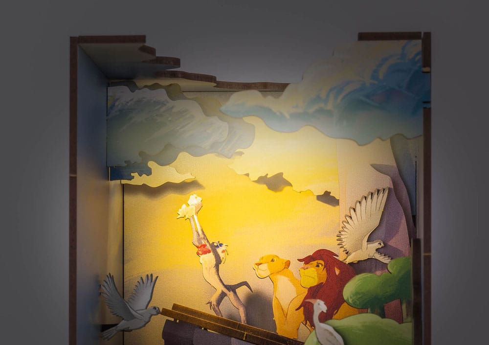 Disney Tiny Adventures Bok Nook Mini Diorama Lejonkungen 23 cm Revell