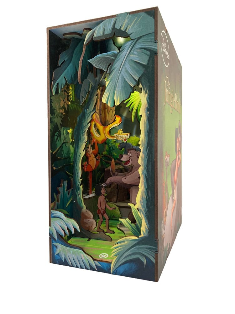 Disney Tiny Adventures Bok Nook Mini Diorama Djungelboken 23 cm Revell