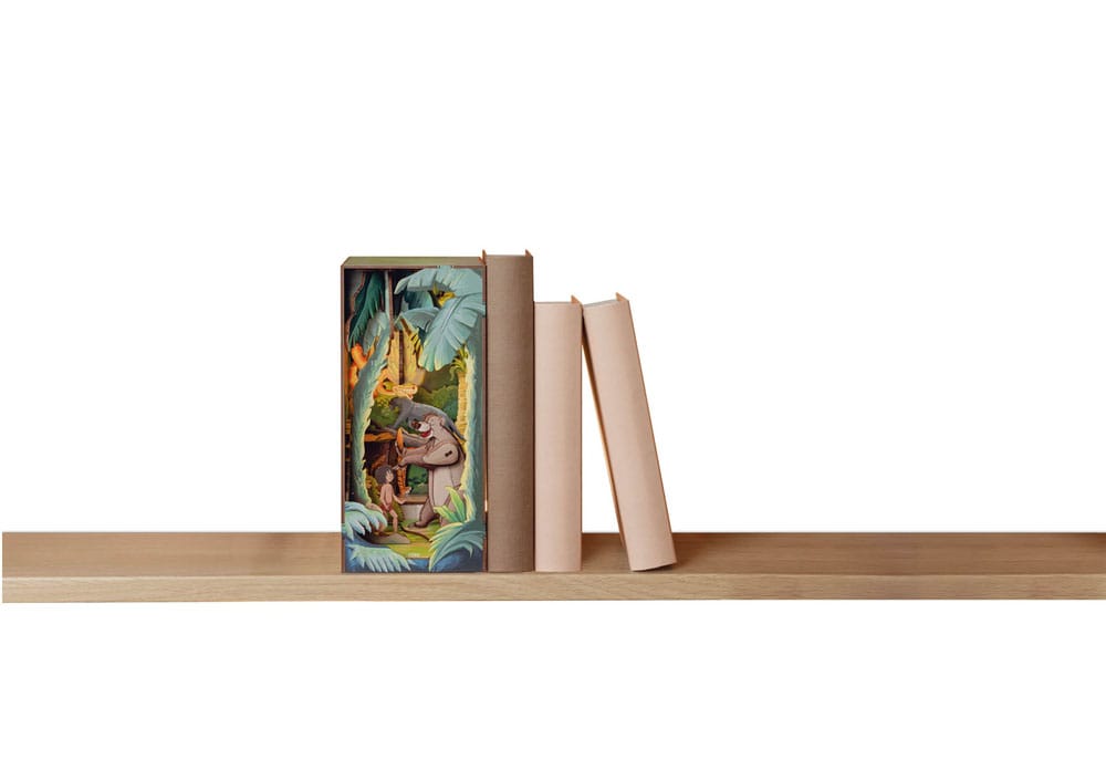 Disney Tiny Adventures Bok Nook Mini Diorama Djungelboken 23 cm Revell