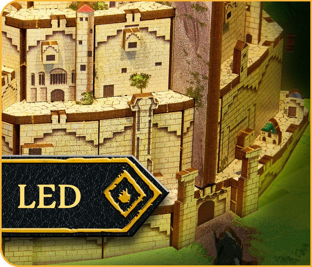 The Lord of the Rings Tiny Adventures Book Nook Mini Diorama Minas Tirith 23 cm Revell