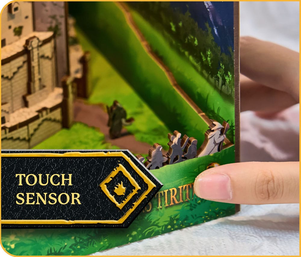 The Lord of the Rings Tiny Adventures Book Nook Mini Diorama Minas Tirith 23 cm Revell