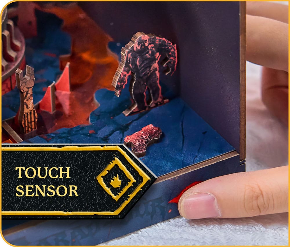 Lord of the Rings Tiny Adventures Book Nook Mini Diorama Barad-Dûr 23 cm Revell