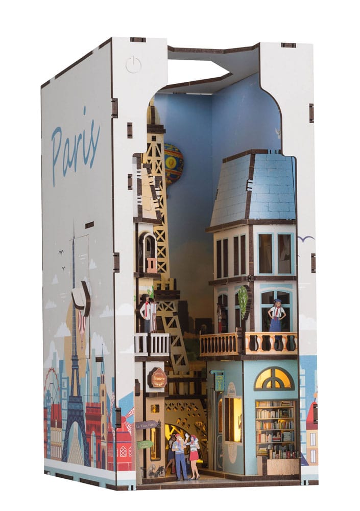 Paris Tiny Adventures Bokhylla Mini Diorama 23 cm Revell