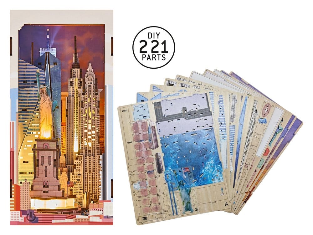 Revell Tiny Adventures Bokhörna Mini Diorama New York 18 cm