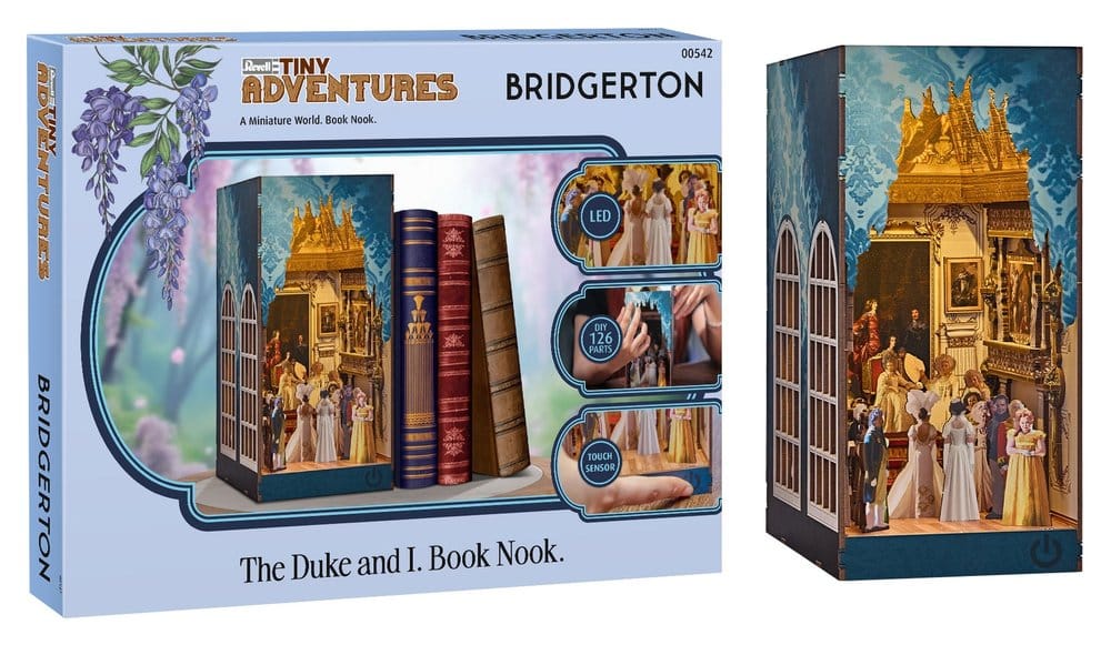 Bridgerton Tiny Adventures Boknisch Mini Diorama Hertiginnan och jag 18 cm