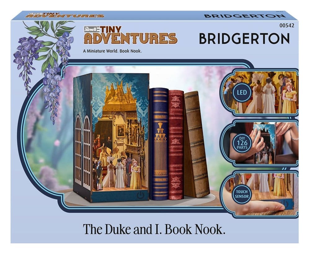 Bridgerton Tiny Adventures Boknisch Mini Diorama Hertiginnan och jag 18 cm