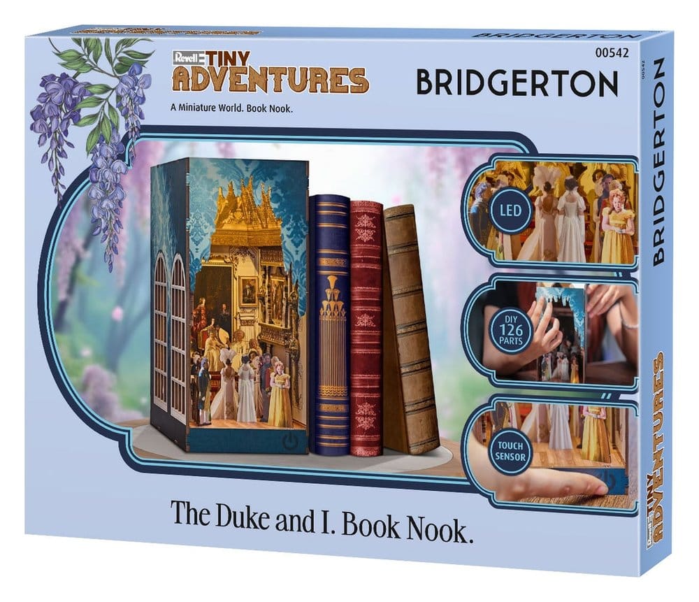 Bridgerton Tiny Adventures Boknisch Mini Diorama Hertiginnan och jag 18 cm