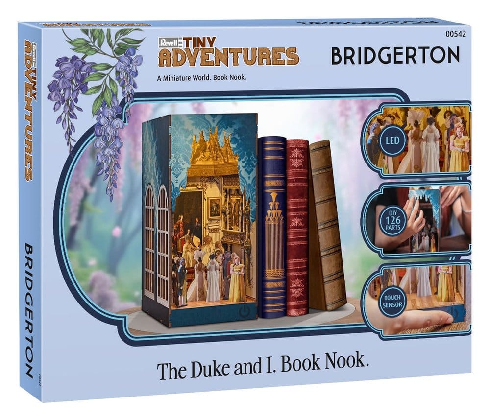 Bridgerton Tiny Adventures Boknisch Mini Diorama Hertiginnan och jag 18 cm