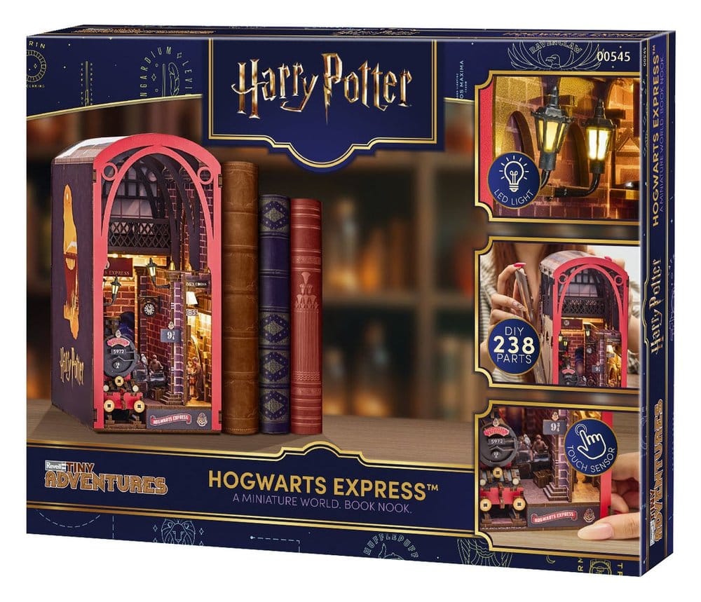 Harry Potter Tiny Adventures Bokhyllesminiatyr Mini Diorama Hogwarts Express 18 cm