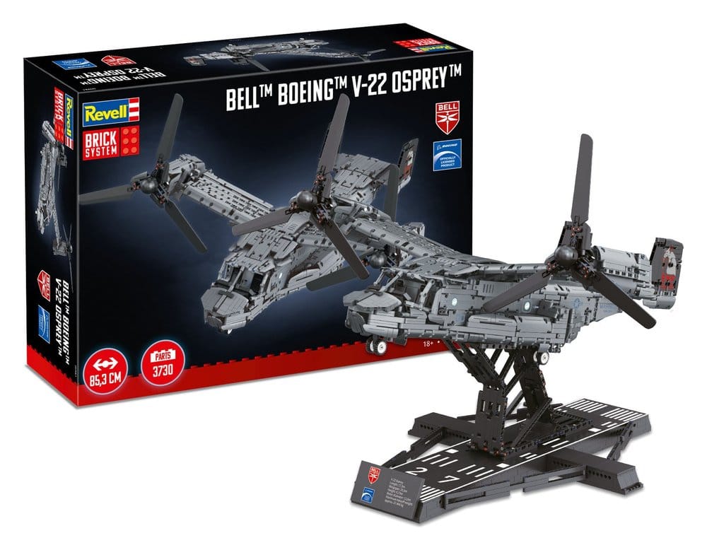 Bell Boeing Tegelsystem Byggsats Set V-22 Osprey 68 cm