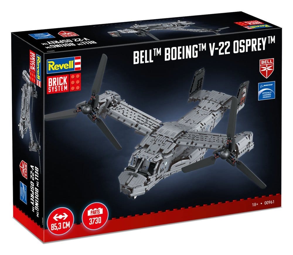 Bell Boeing Tegelsystem Byggsats Set V-22 Osprey 68 cm