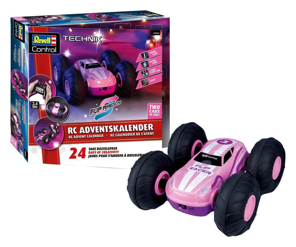 Revell Control Adventskalender Radiostyrd Stuntauto Flip Racer 16 cm