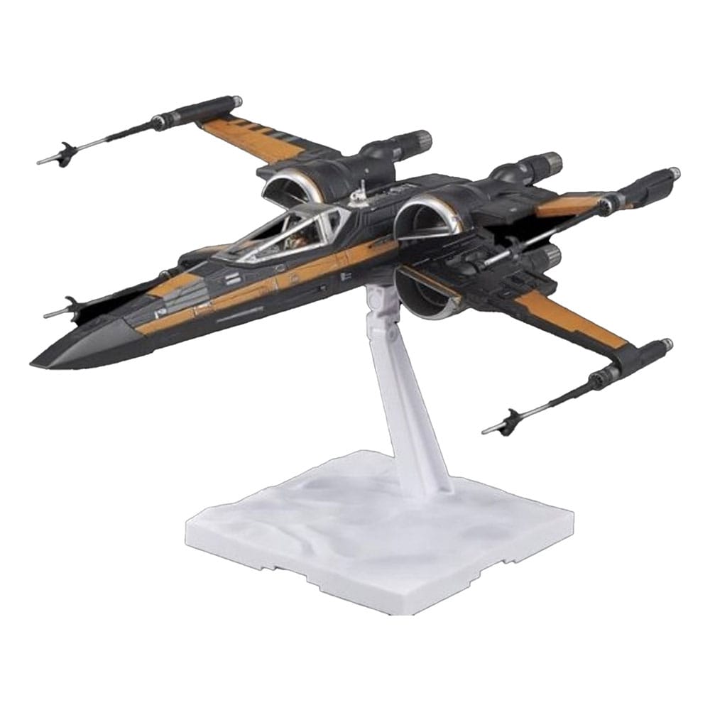 Star Wars Modellkit 1/72 Poe's X-Wing Fighter - 17 cm Bandai