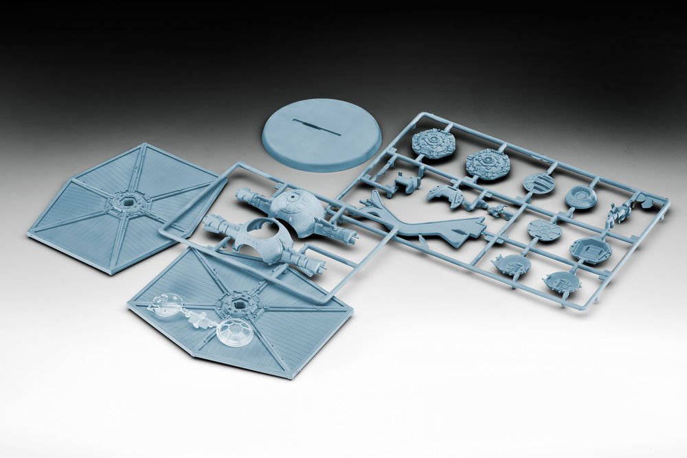 Star Wars Episod VII Modellbyggsats 1/110 Tie Fighter 7 cm
