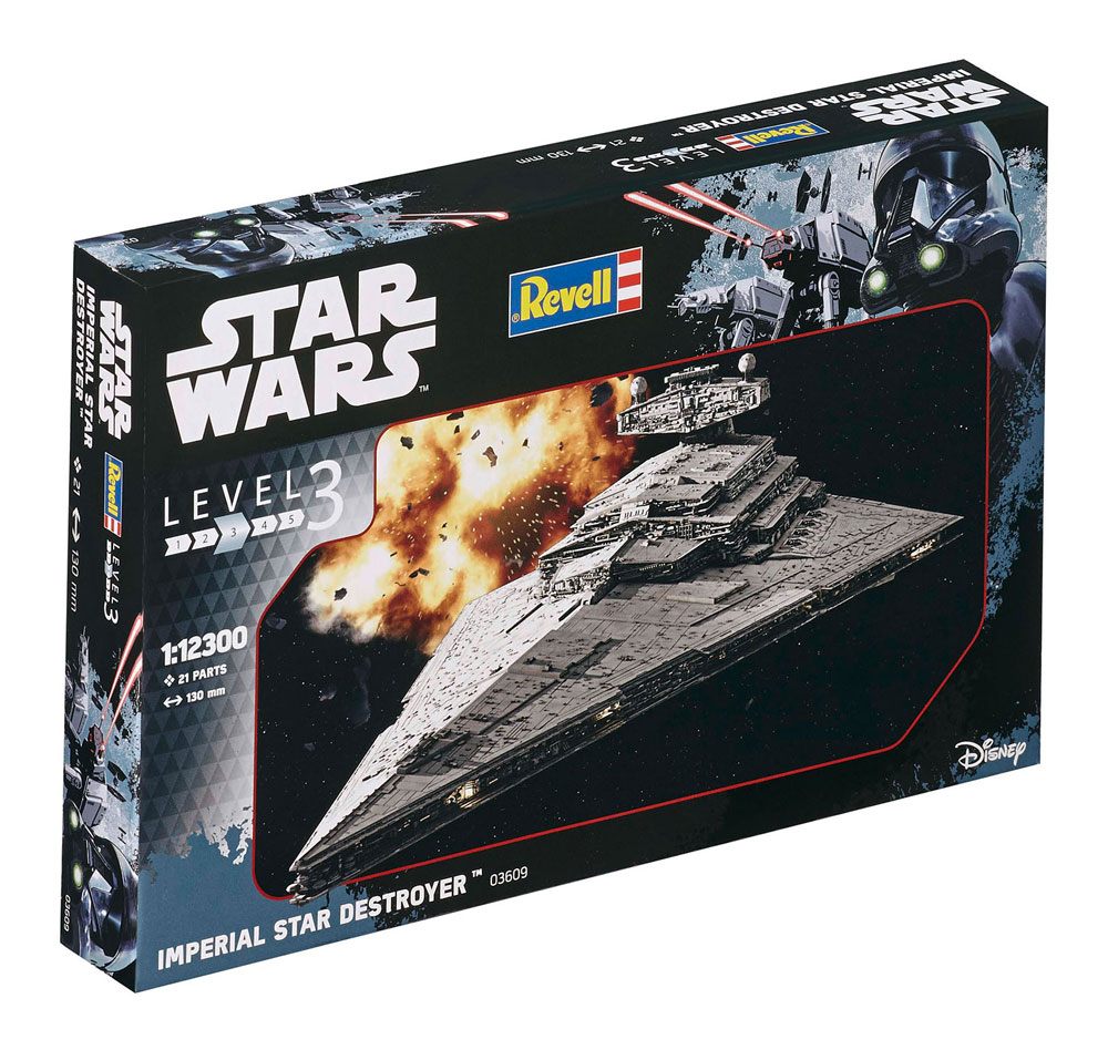 Star Wars Modellkit 1/12300 Imperial Star Destroyer 13 cm Revell