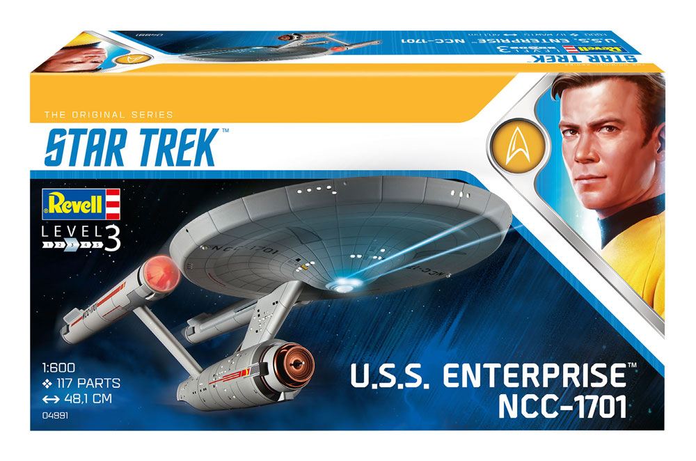 Star Trek TOS Modellkit 1/600 U.S.S. Enterprise NCC-1701 48 cm Revell