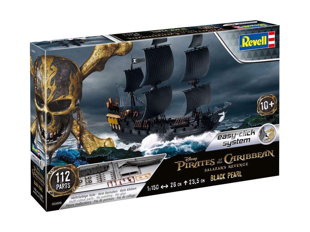 Pirates of the Caribbean Black Pearl Modellkit 1/150 Revell