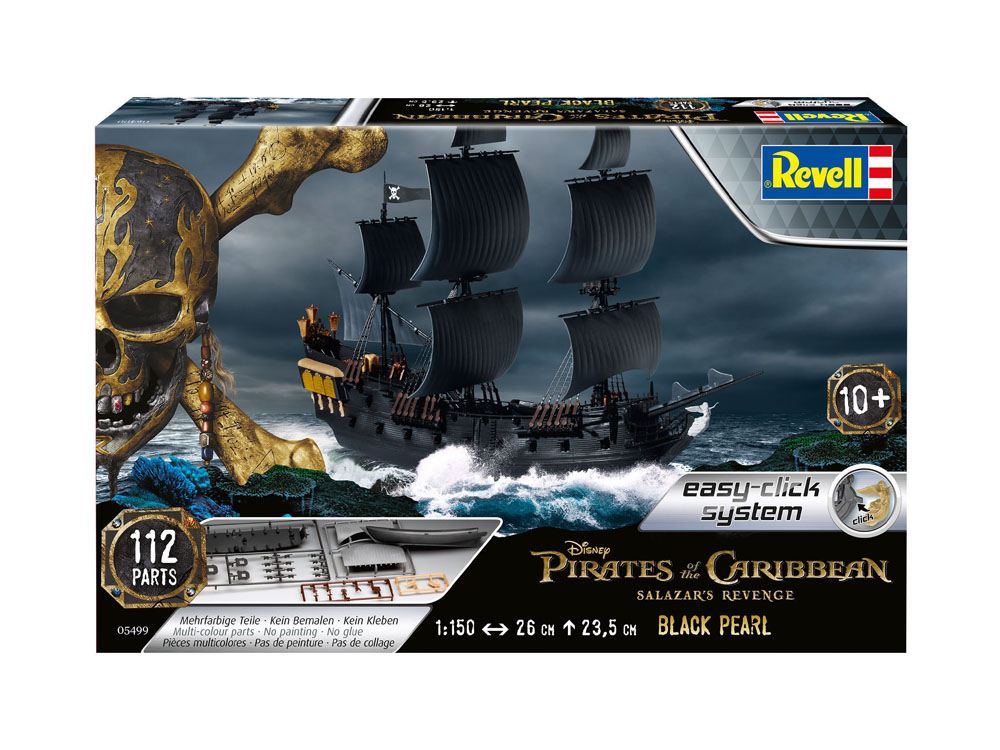Pirates of the Caribbean Black Pearl Modellkit 1/150 Revell