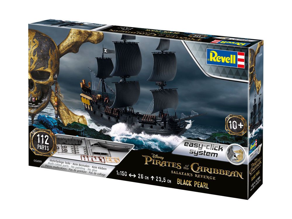 Pirates of the Caribbean Black Pearl Modellkit 1/150 Revell