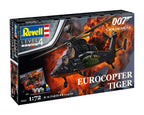 James Bond Eurocopter Tiger Model Kit 1/72 Gift Set Revell