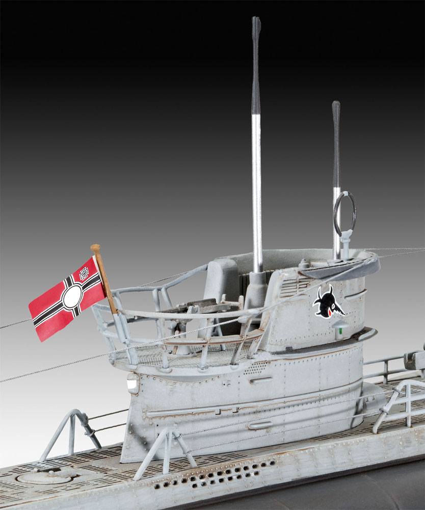 Das Boot Modellkit Gåvoset 1/144 U-Boot U96 Typ VII C Revell