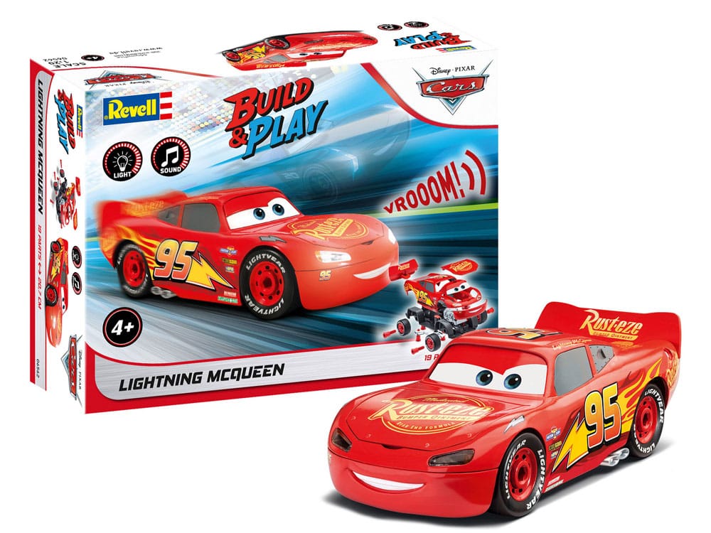 Bilmodell Kit 1/20 Lightning McQueen 20 cm Revell