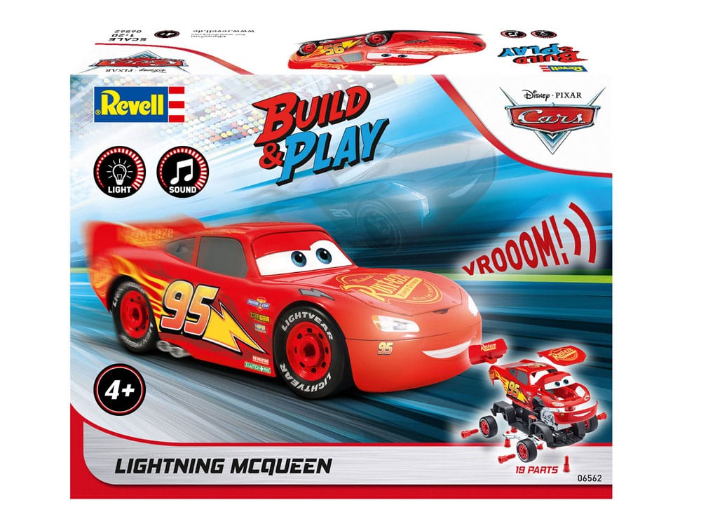 Bilmodell Kit 1/20 Lightning McQueen 20 cm Revell
