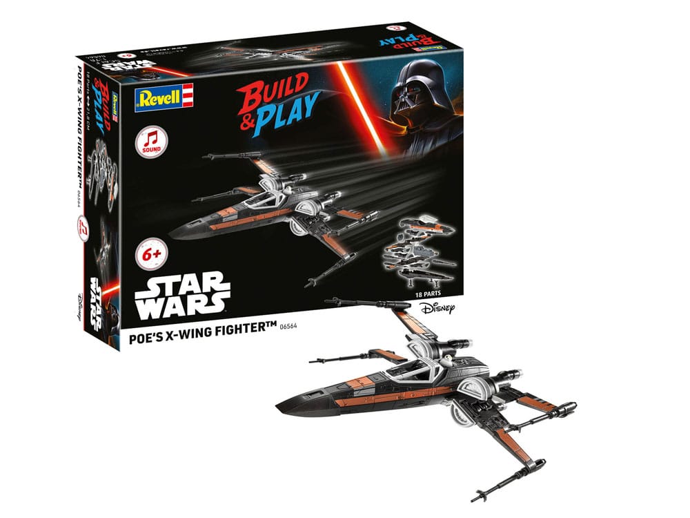 Star Wars Modellkit 1/78 Poe's X-Wing Fighter 22 cm Revell