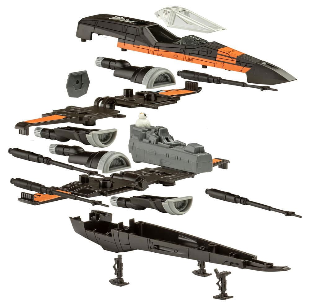 Star Wars Modellkit 1/78 Poe's X-Wing Fighter 22 cm Revell