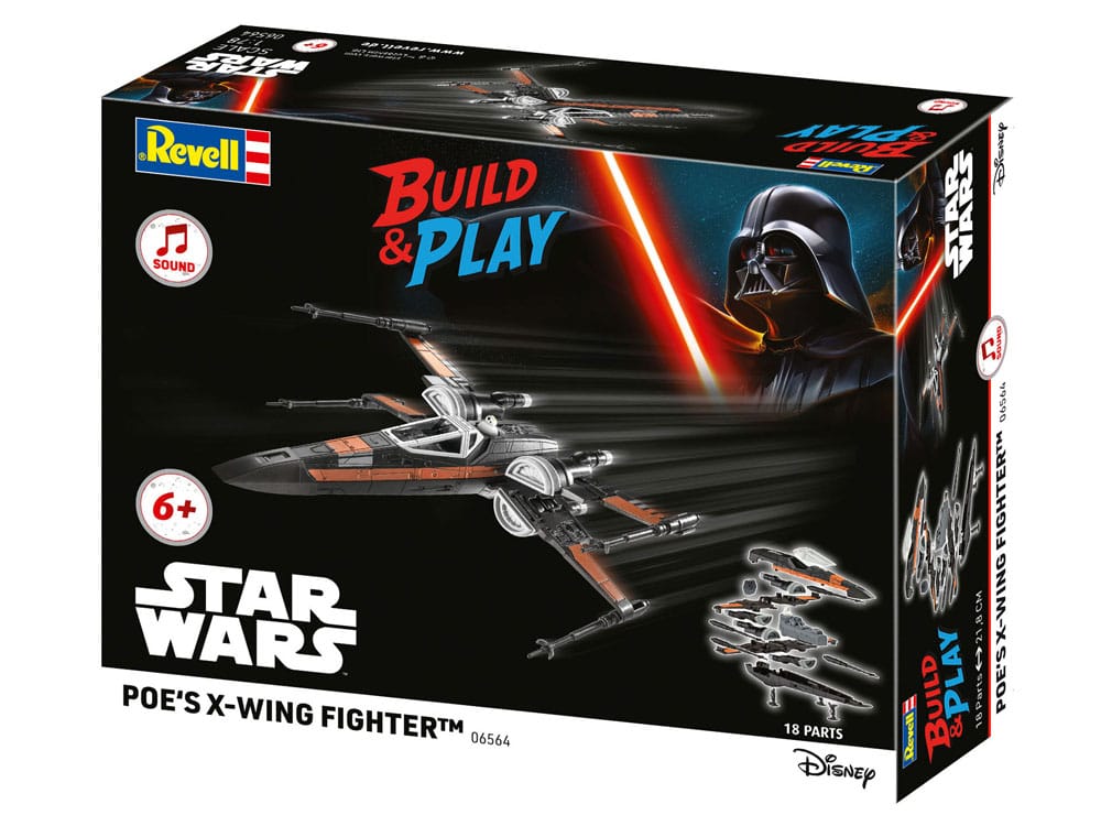 Star Wars Modellkit 1/78 Poe's X-Wing Fighter 22 cm Revell