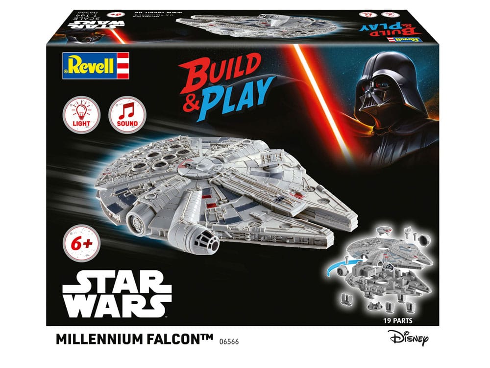 Star Wars Modellkit 1/164 Millennium Falcon 21 cm Revell