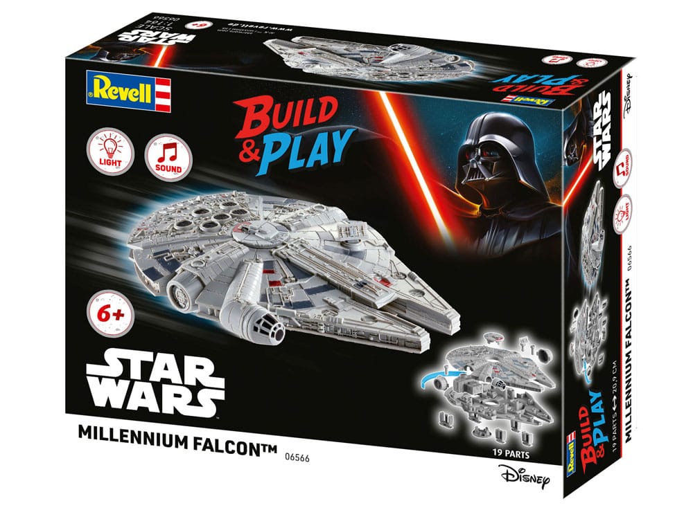 Star Wars Modellkit 1/164 Millennium Falcon 21 cm Revell