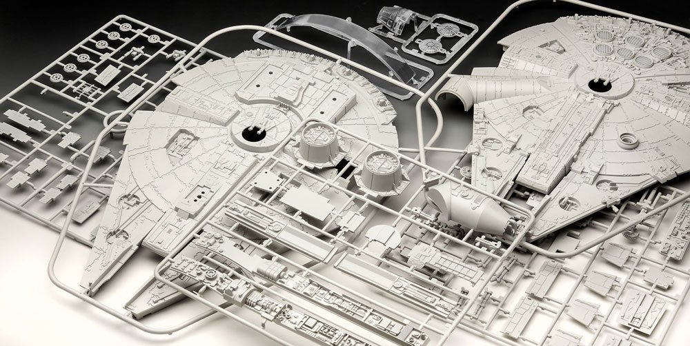 Star Wars Modellbyggsats 1/72 Millennium Falcon 38 cm
