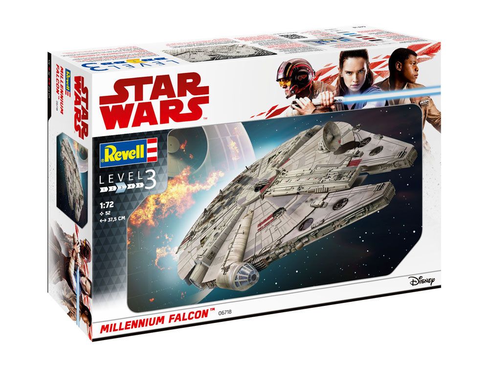 Star Wars Modellbyggsats 1/72 Millennium Falcon 38 cm