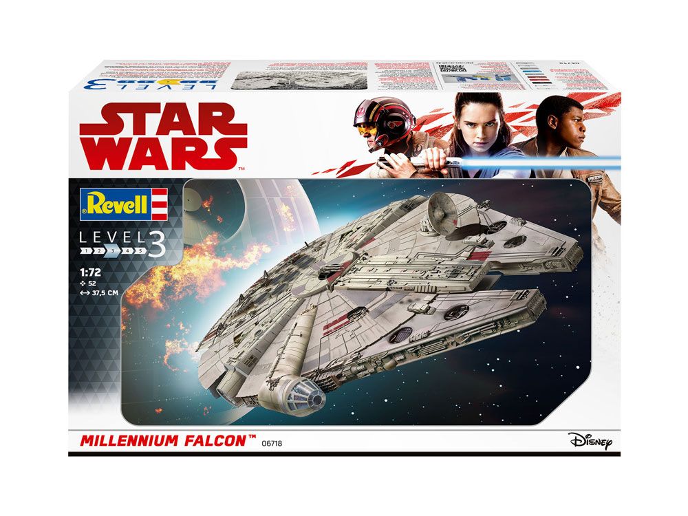 Star Wars Modellbyggsats 1/72 Millennium Falcon 38 cm