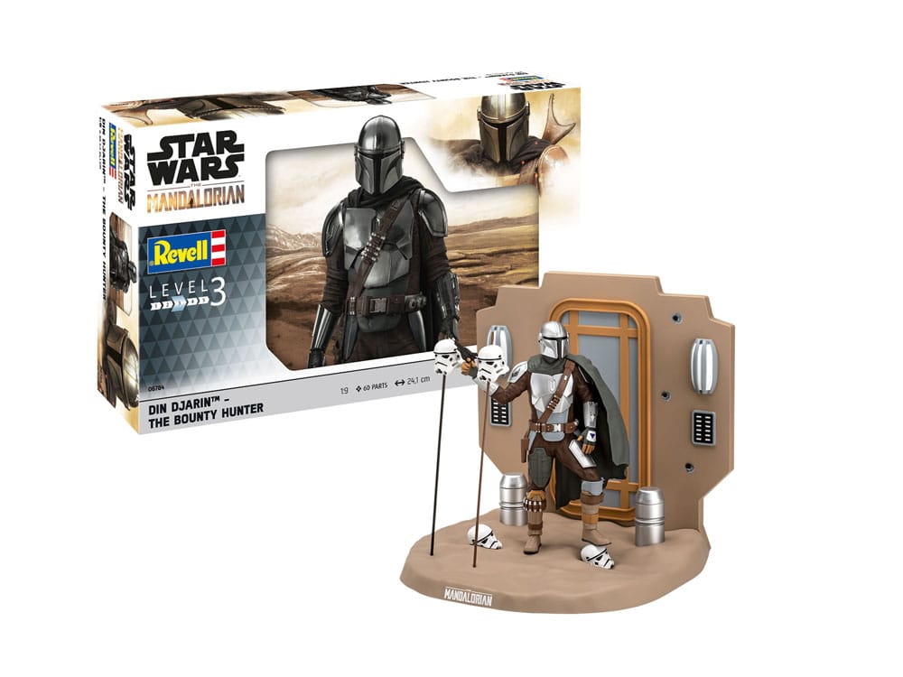 Star Wars: The Mandalorian Modellkit Din Djarin - Belöningjägaren Revell