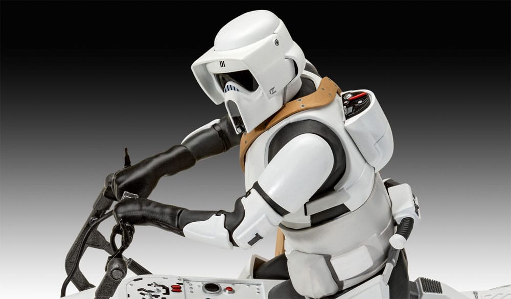 Star Wars 1/12 Speeder Bike Modellkit - 26 cm Revell