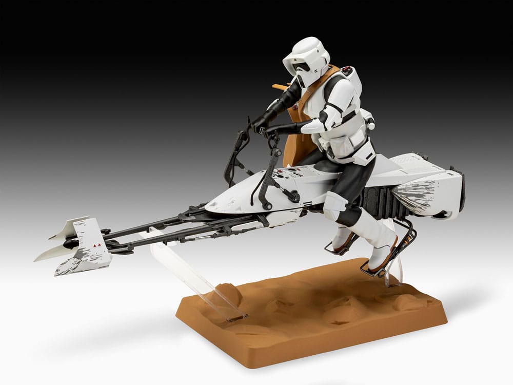 Star Wars 1/12 Speeder Bike Modellkit - 26 cm Revell