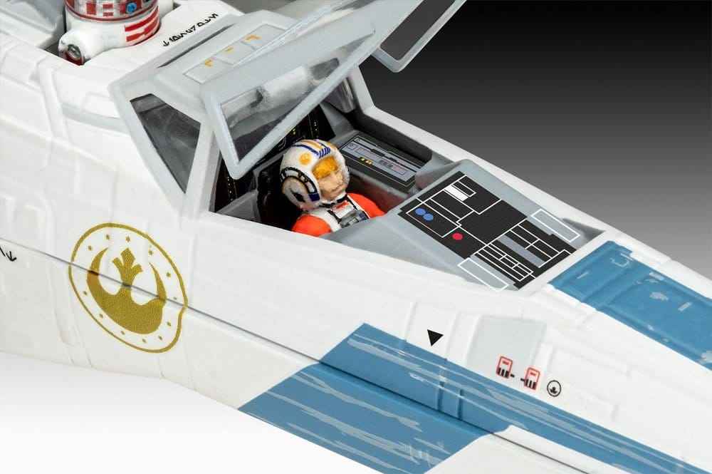 Star Wars The Mandalorian och Grogu Revell Modellkit 1/57 New Republic X-Wing Fighter 22 cm