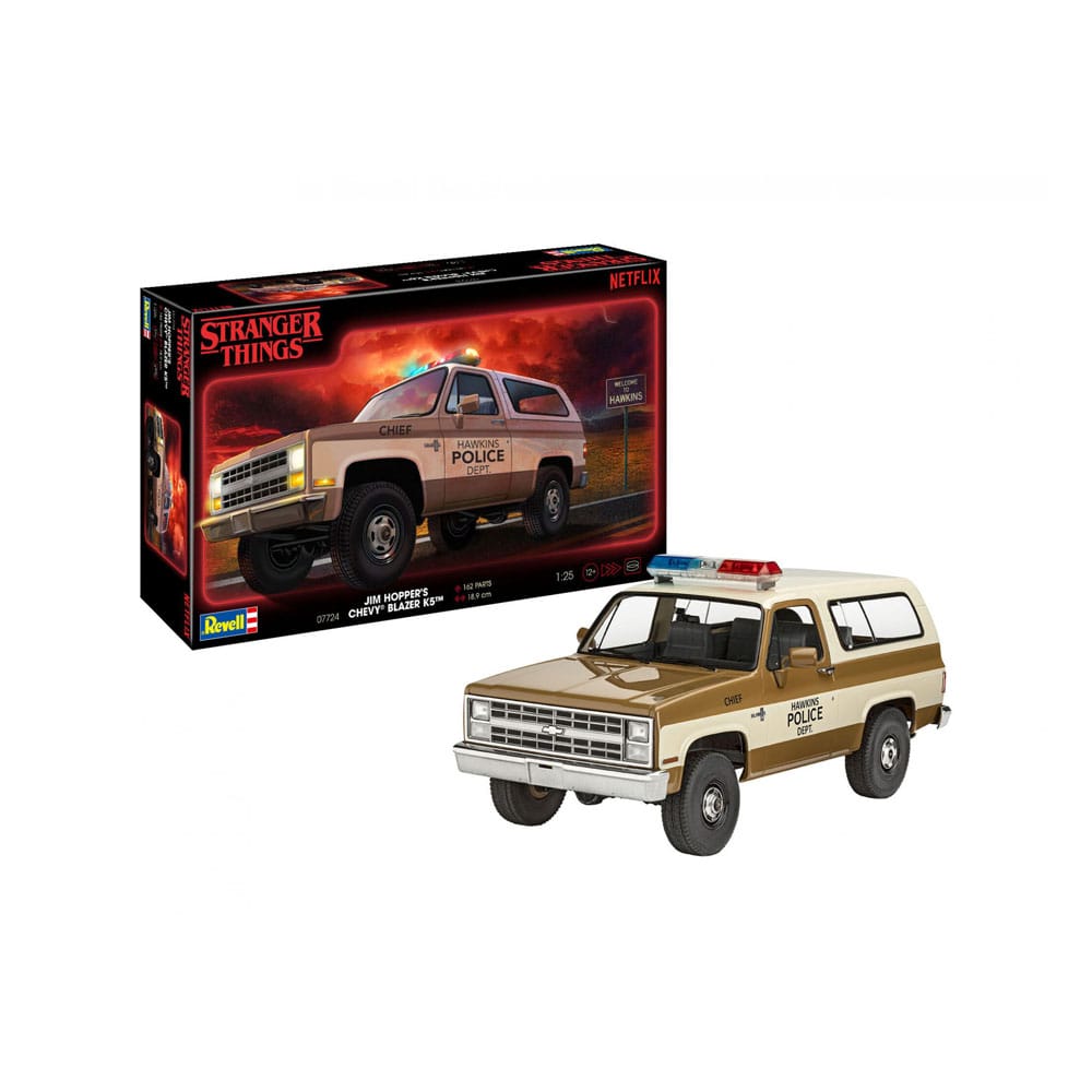 Stranger Things Modellkit 1/25 Chevrolet K5 Blazer 1985 - 19 cm Revell