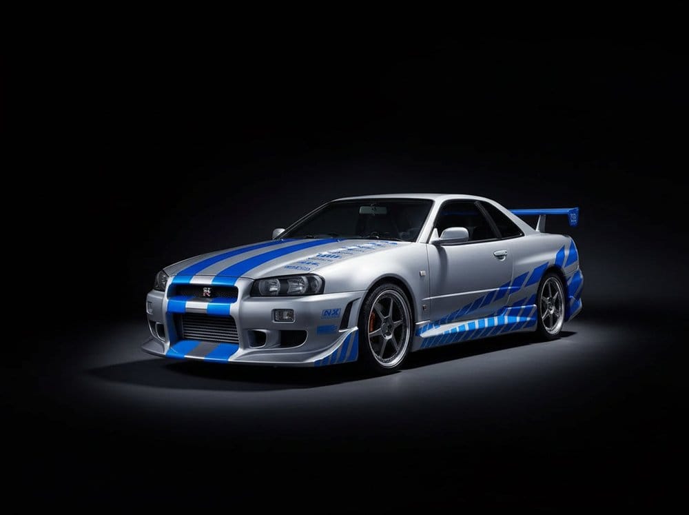 Fast & Furious Modellbyggsats Brian's 1999 Nissan Skyline GT-R