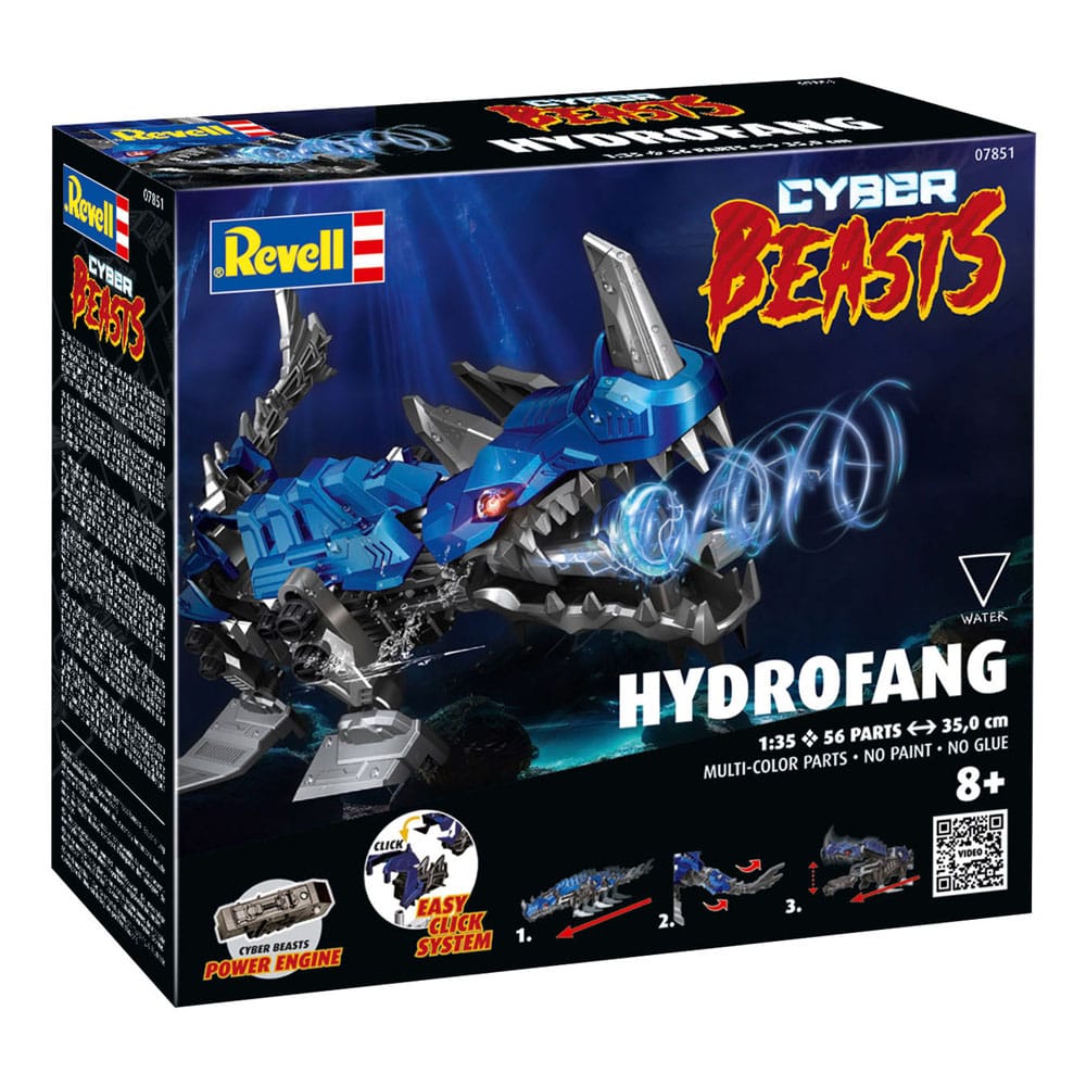 CyberBeasts Modellkit 1/35 HydroFang 35 cm Revell